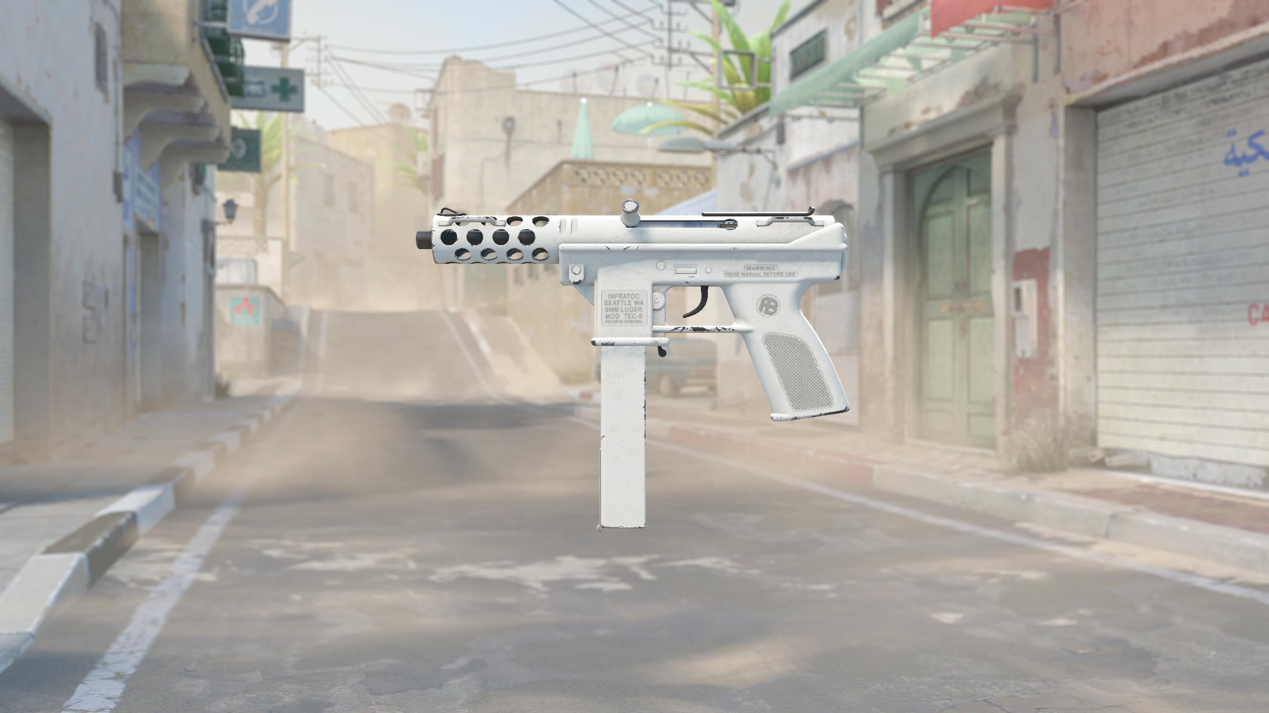 Tec-9 | 银装素裹 (略有磨损)