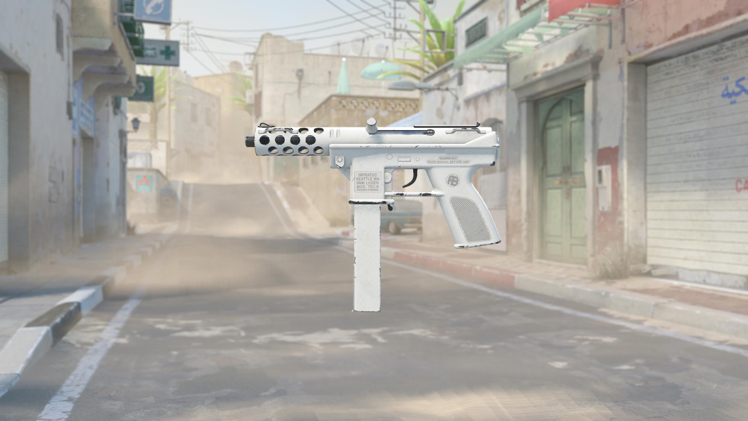 Tec-9 | 银装素裹 (略有磨损)