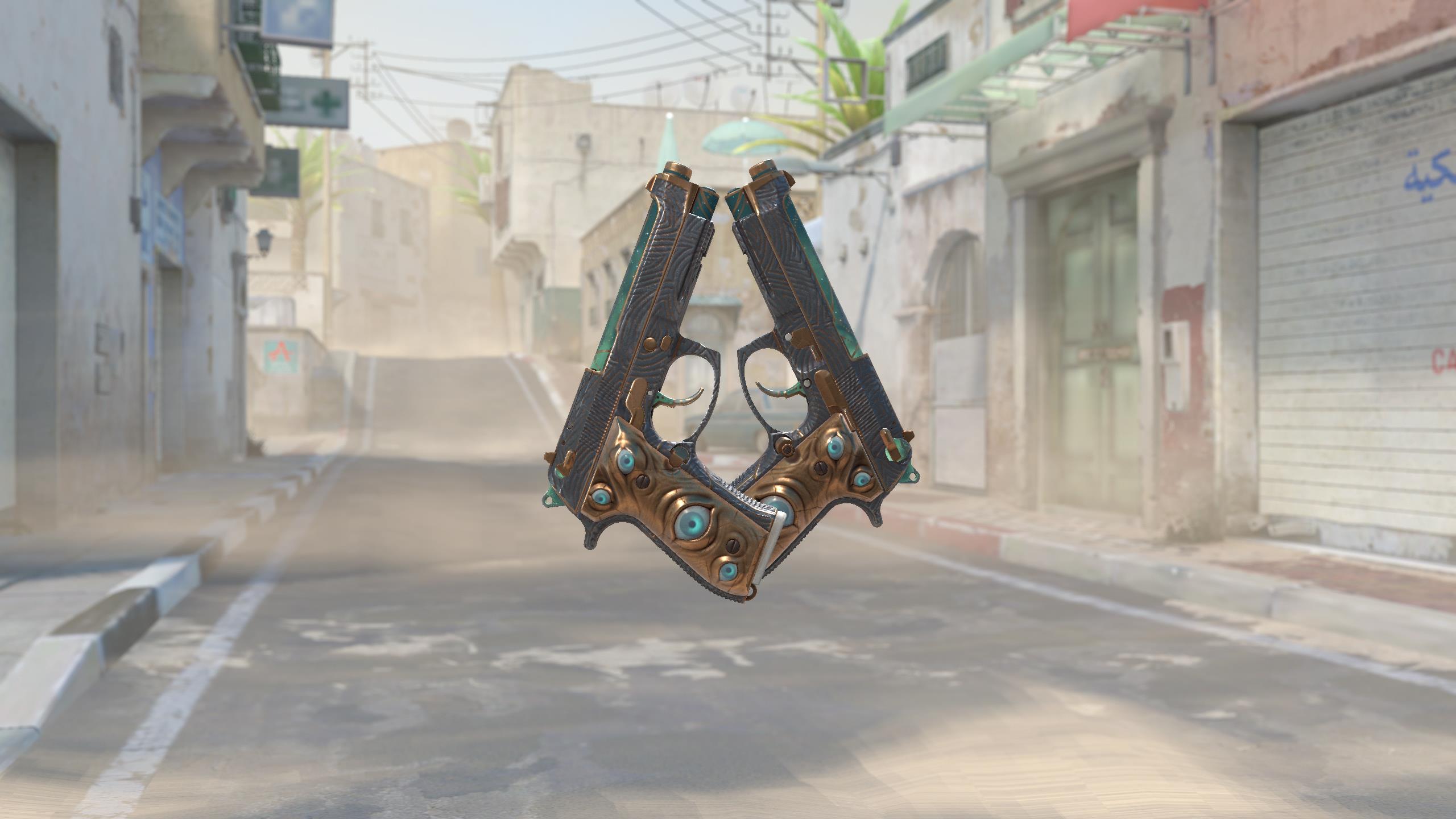 双持贝瑞塔 | 天矢之眼 (破损不堪)