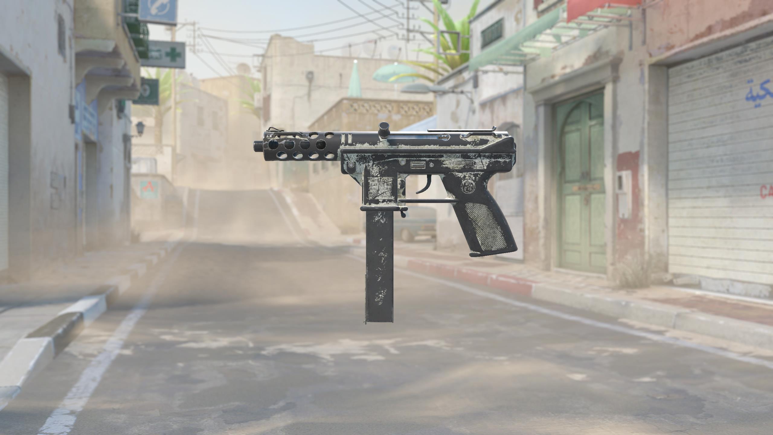 Tec-9 | 银装素裹 (战痕累累)