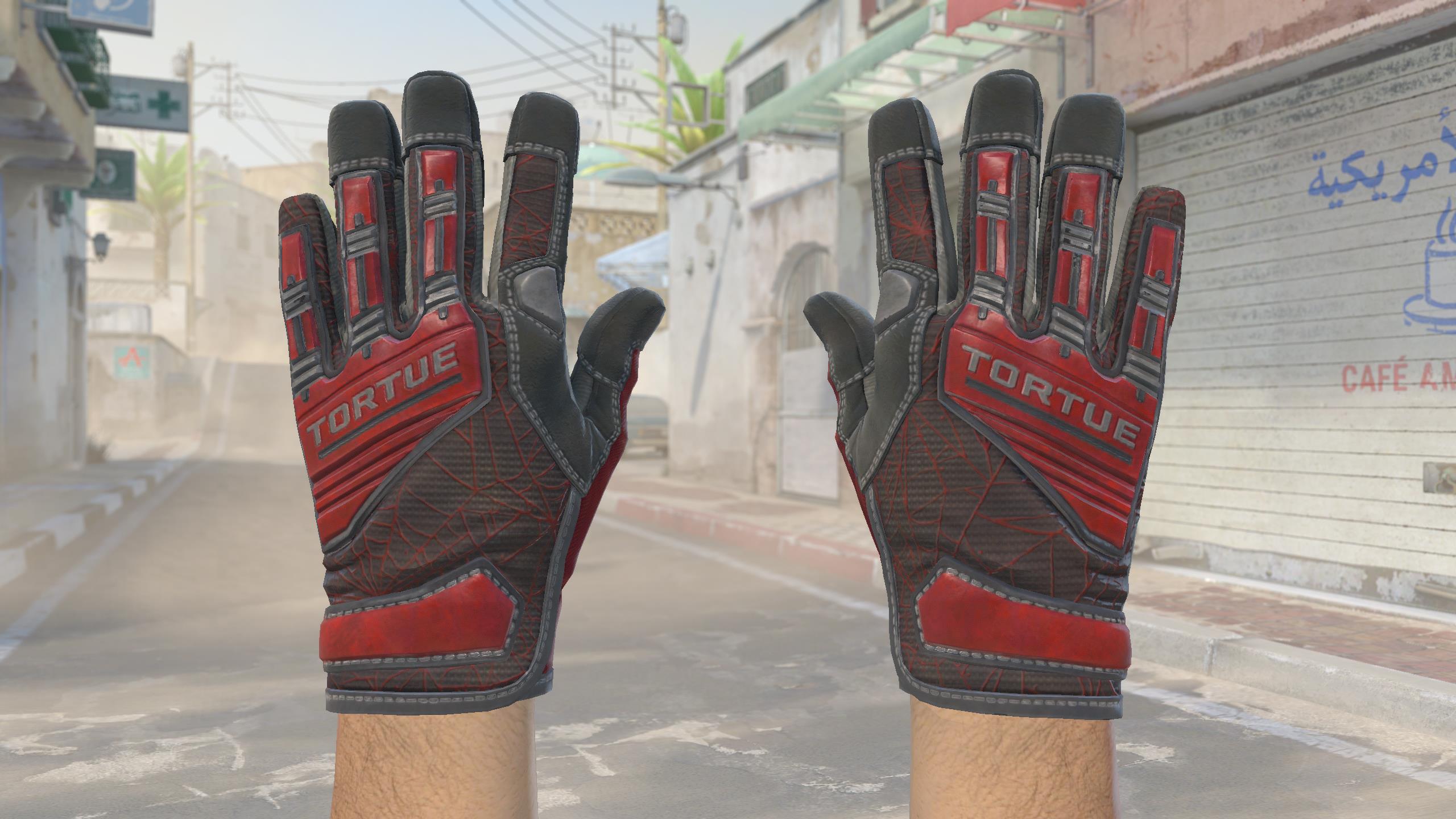 专业手套（★） | 深红之网 (崭新出厂)