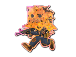 印花 | 悄悄进村，打枪不要（全息）