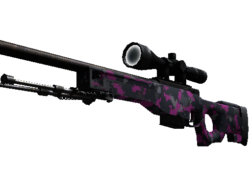 AWP | 粉红 DDPAT (久经沙场)