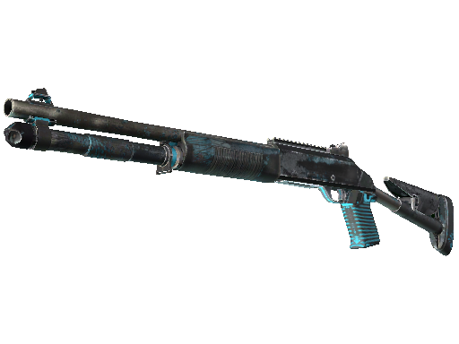 XM1014（StatTrak™） | 滑流 (战痕累累)