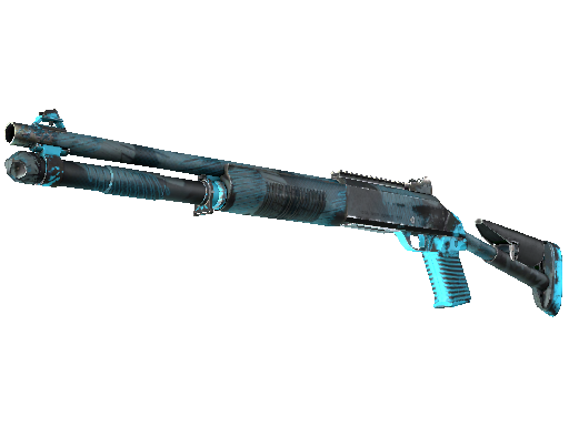 XM1014（StatTrak™） | 滑流 (久经沙场)