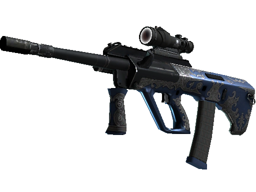 AUG（StatTrak™） | 贵族 (略有磨损)