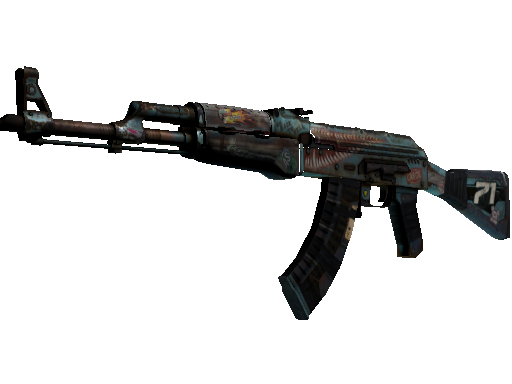 AK-47（StatTrak™） | 复古浪潮 (战痕累累)