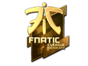 Sticker | Fnatic (Gold) | Boston 2018