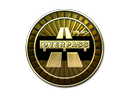 Sticker | Overpass (Gold)