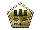 Sticker | Mirage (Gold)