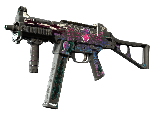 UMP-45 | 黑色魅影 (战痕累累)