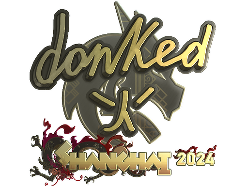 印花 | donk（金色）| 2024年上海锦标赛