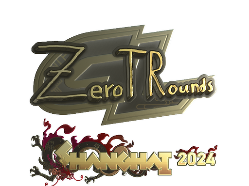印花 | ztr（金色）| 2024年上海锦标赛饰品交易|CS2饰品交易平台-ECO饰品交易划算！！！