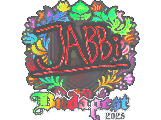 印花 | jabbi（全息）| 2025年布达佩斯锦标赛