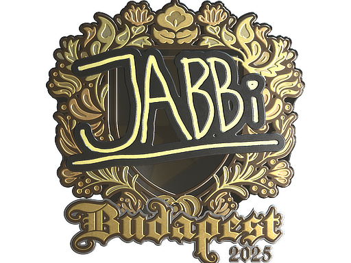印花 | jabbi（金色）| 2025年布达佩斯锦标赛