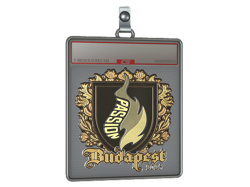 印花板 | Passion UA（金色）| 2025年布达佩斯锦标赛