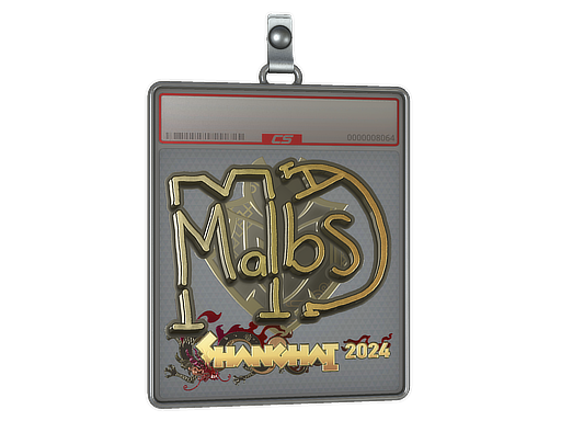 印花板 | malbsMd（金色）| 2024年上海锦标赛