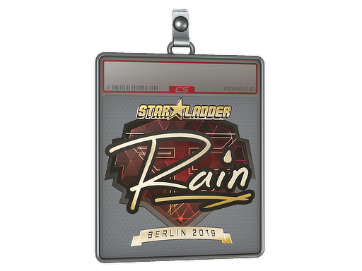 印花板 | rain（金色）| 2019年柏林锦标赛